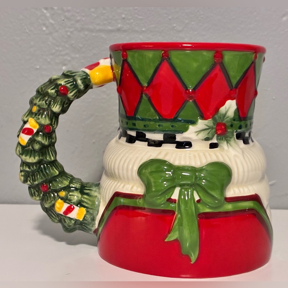 Spode Nutcracker Toby Christmas Coffee Mug - Picture 4 of 10